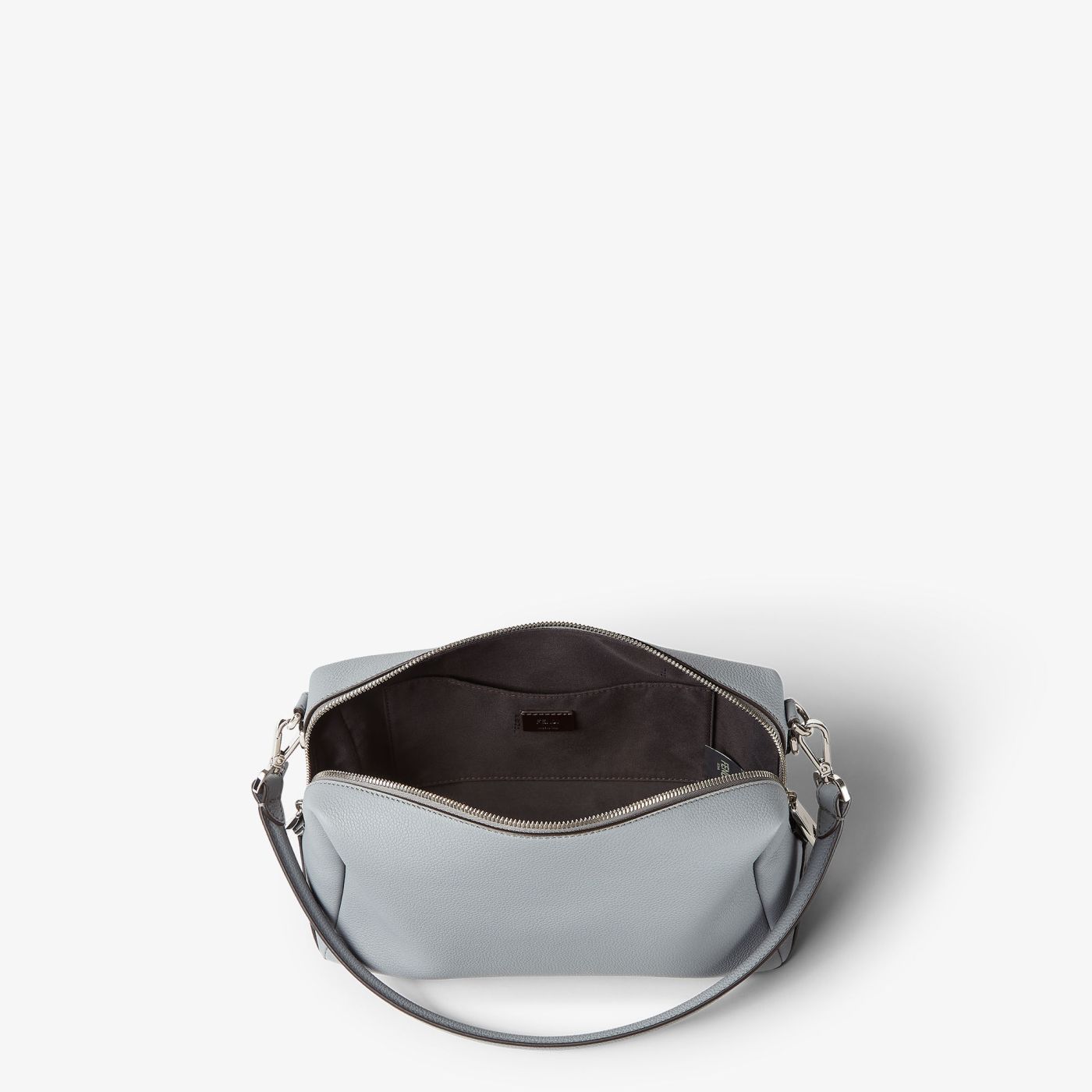 Fendi Lui Medium Light gray leather bag