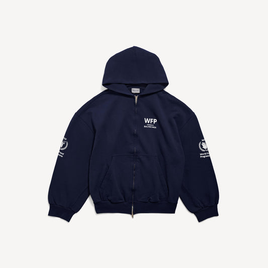 Wfp regular zip-up hoodie