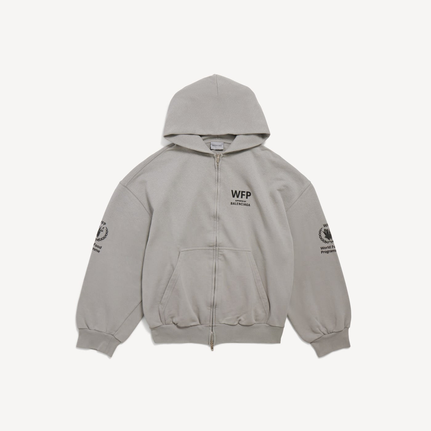Wfp regular zip-up hoodie