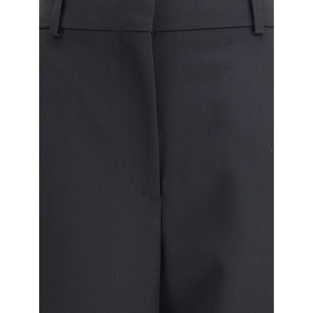 Givenchy Black Wool Ovis Aries Dress Pants