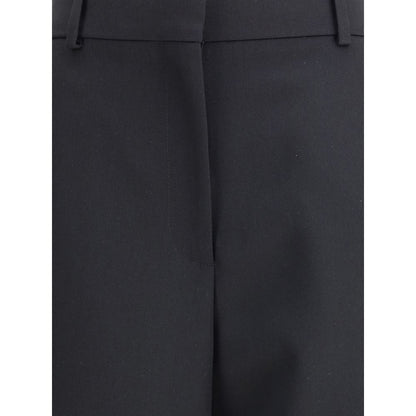 Givenchy Black Wool Ovis Aries Dress Pants