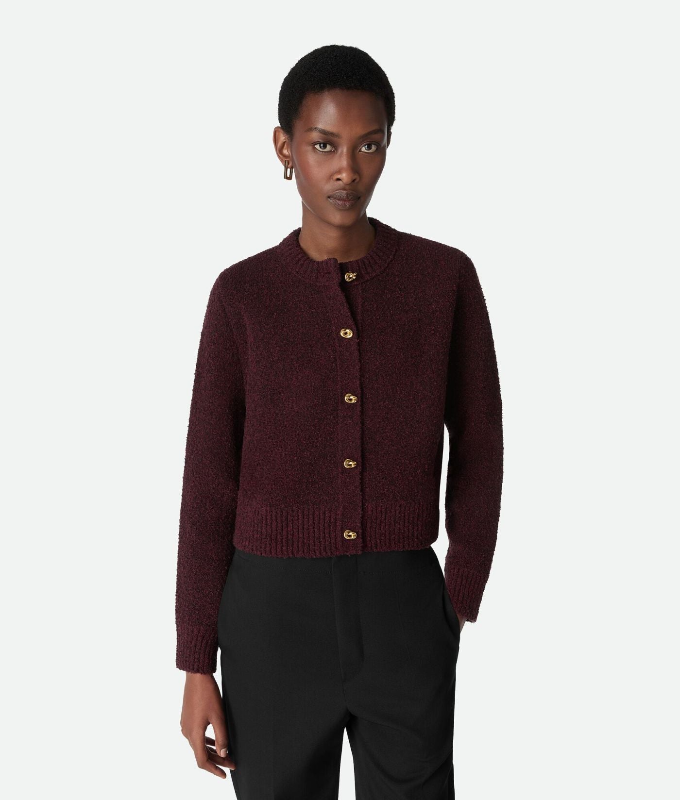 Wool Bouclé Cardigan