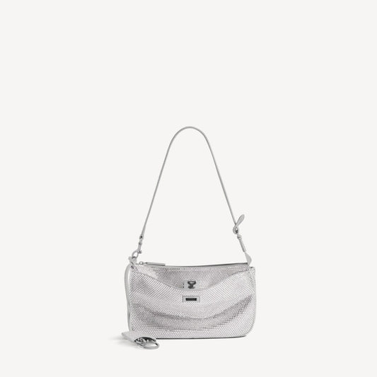 Rodeo sling pochette with rhinestones
