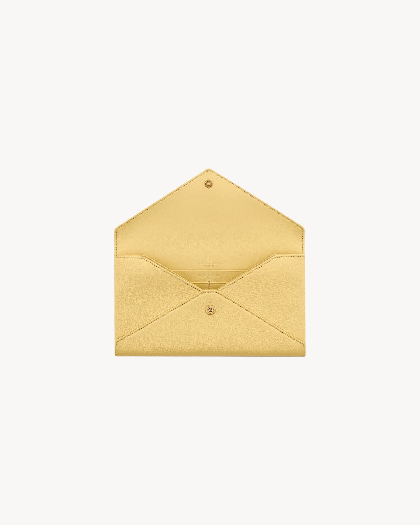 LETTER large wallet in leather