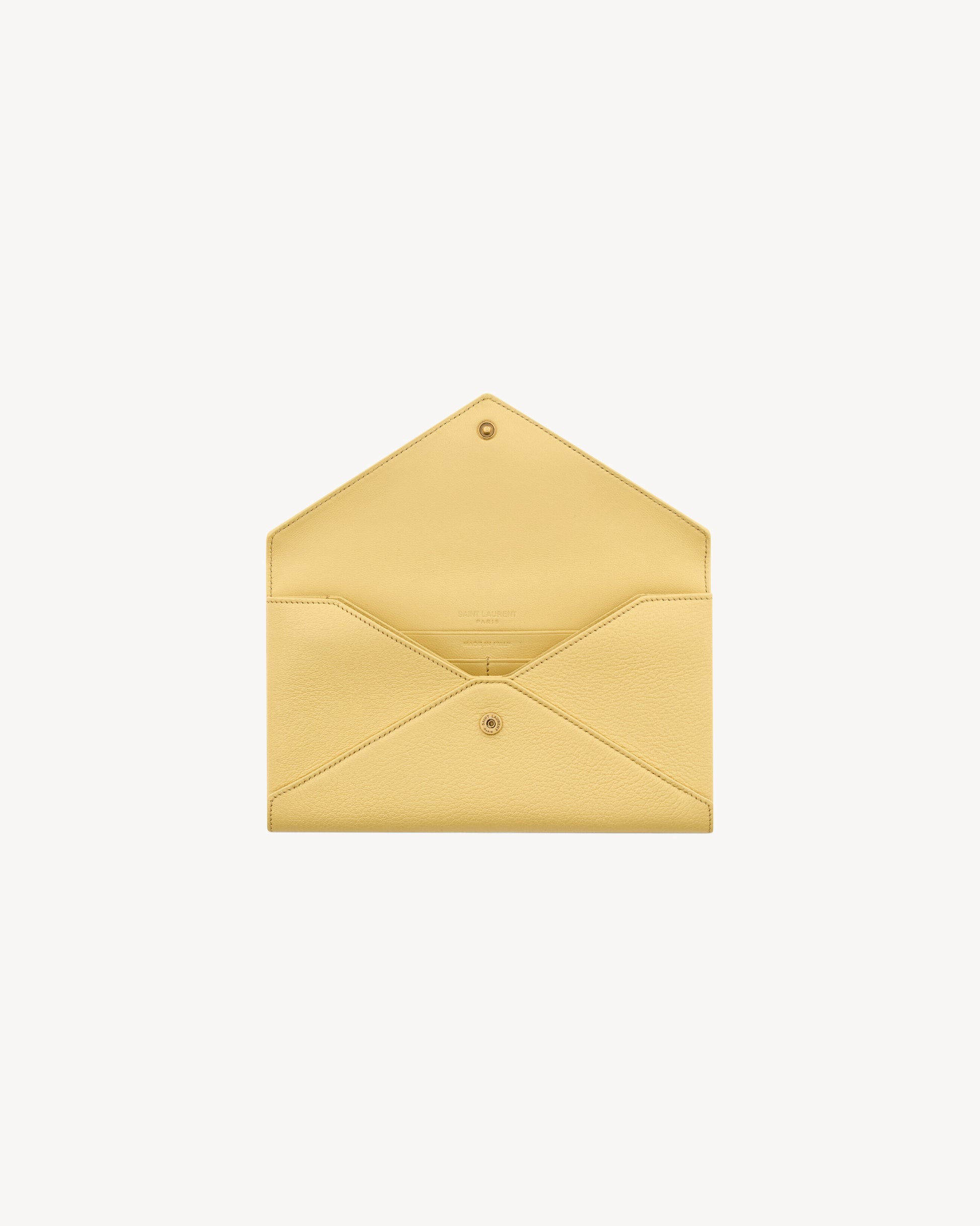 LETTER large wallet in leather