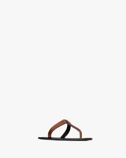 BABYLONE slides in smooth leather