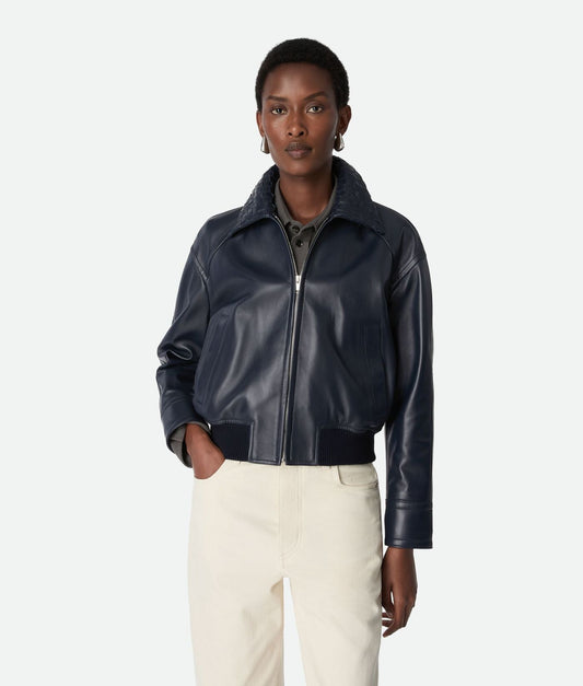 Leather Blouson