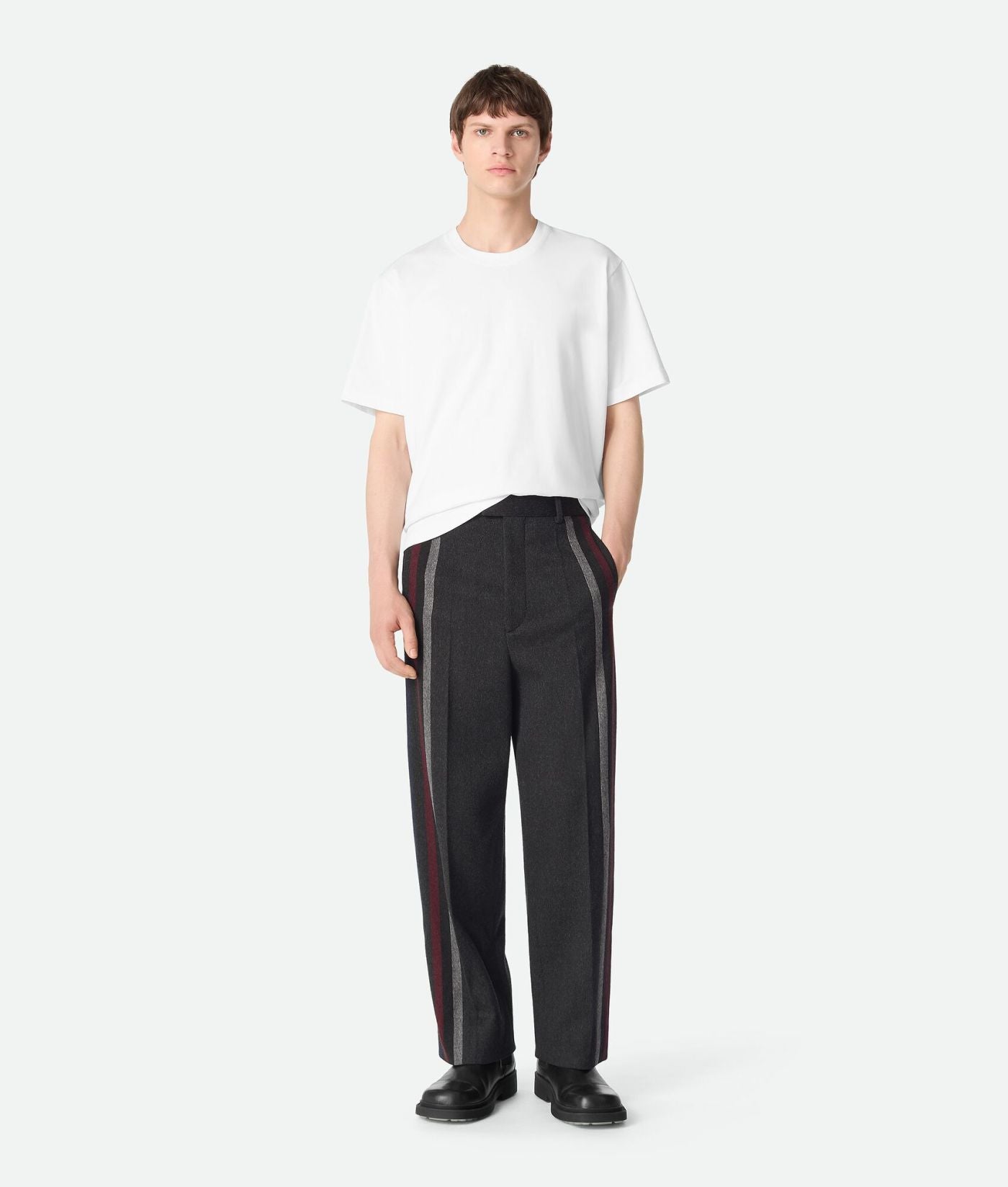 Wool And Cashmere Trousers