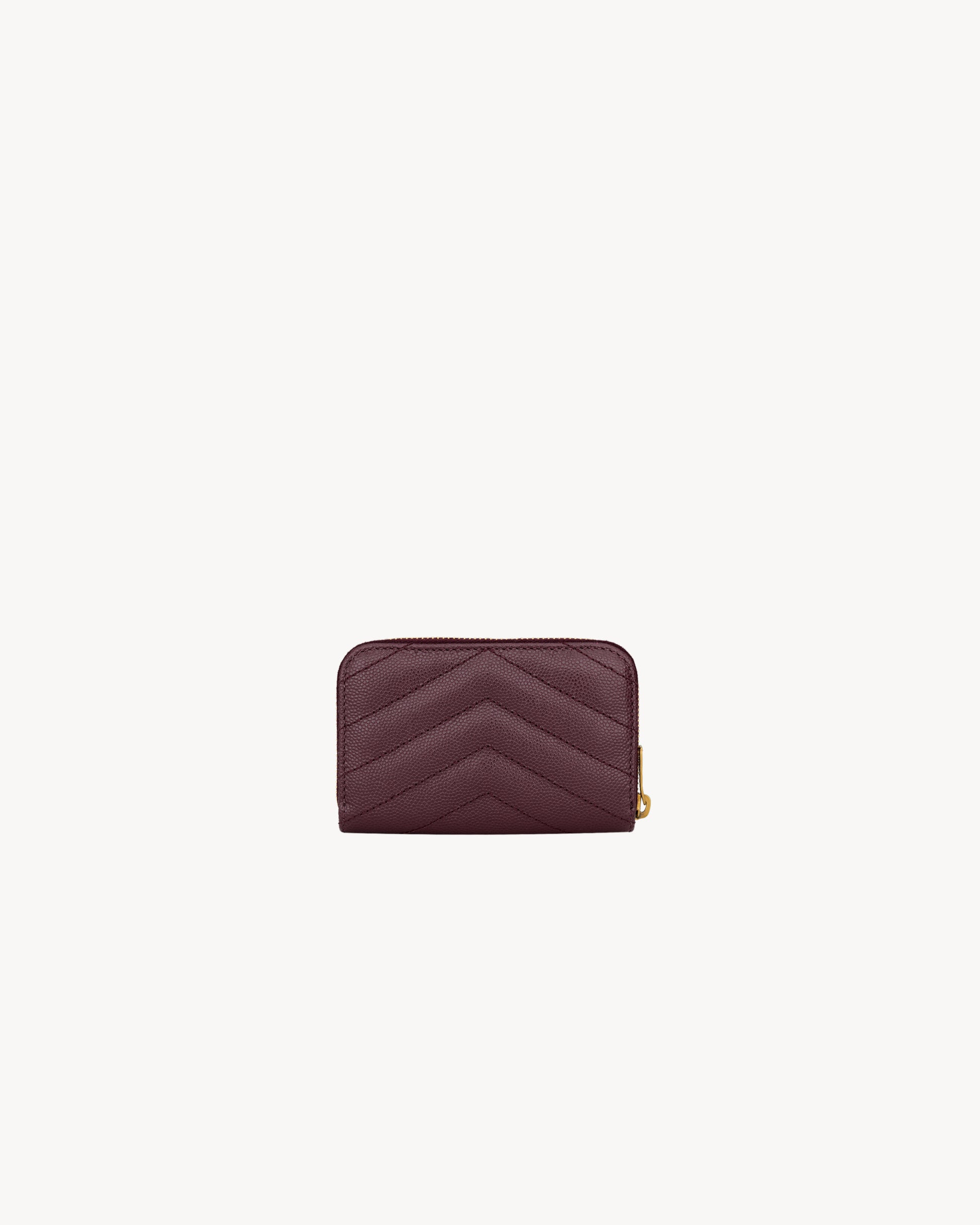CASSANDRE change purse in GRAIN DE POUDRE leather