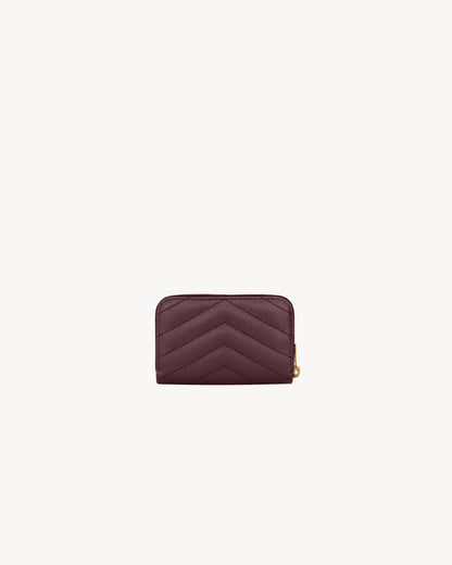 CASSANDRE change purse in GRAIN DE POUDRE leather