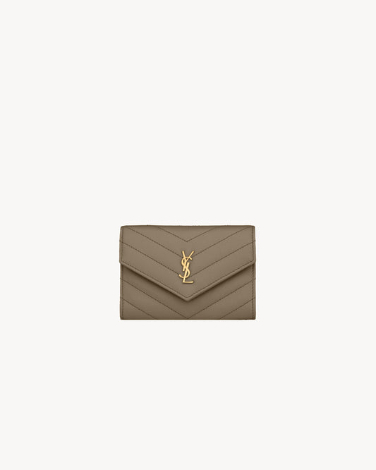 CASSANDRE wallet in GRAIN DE POUDRE leather