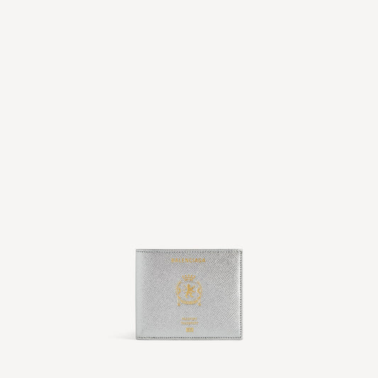 Passport square folded wallet