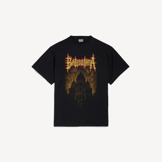 Balenciaga sacré coeur oversized t-shirt