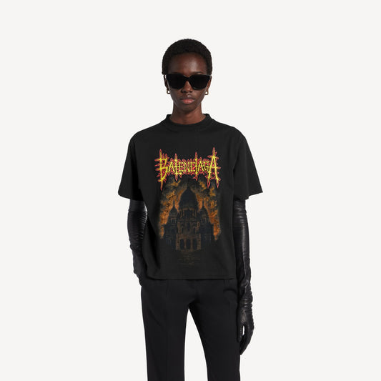 Balenciaga sacré cœur medium fit t-shirt