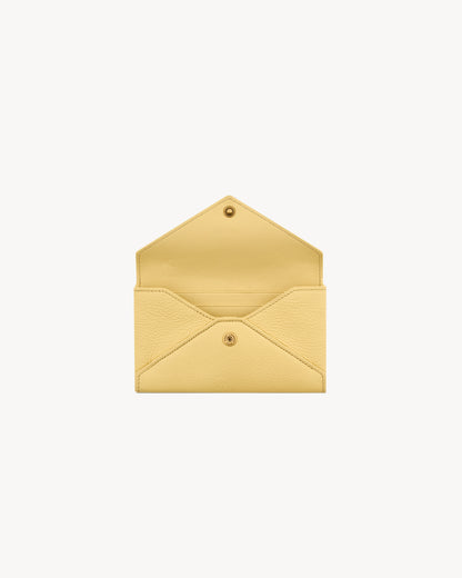LETTER wallet in leather