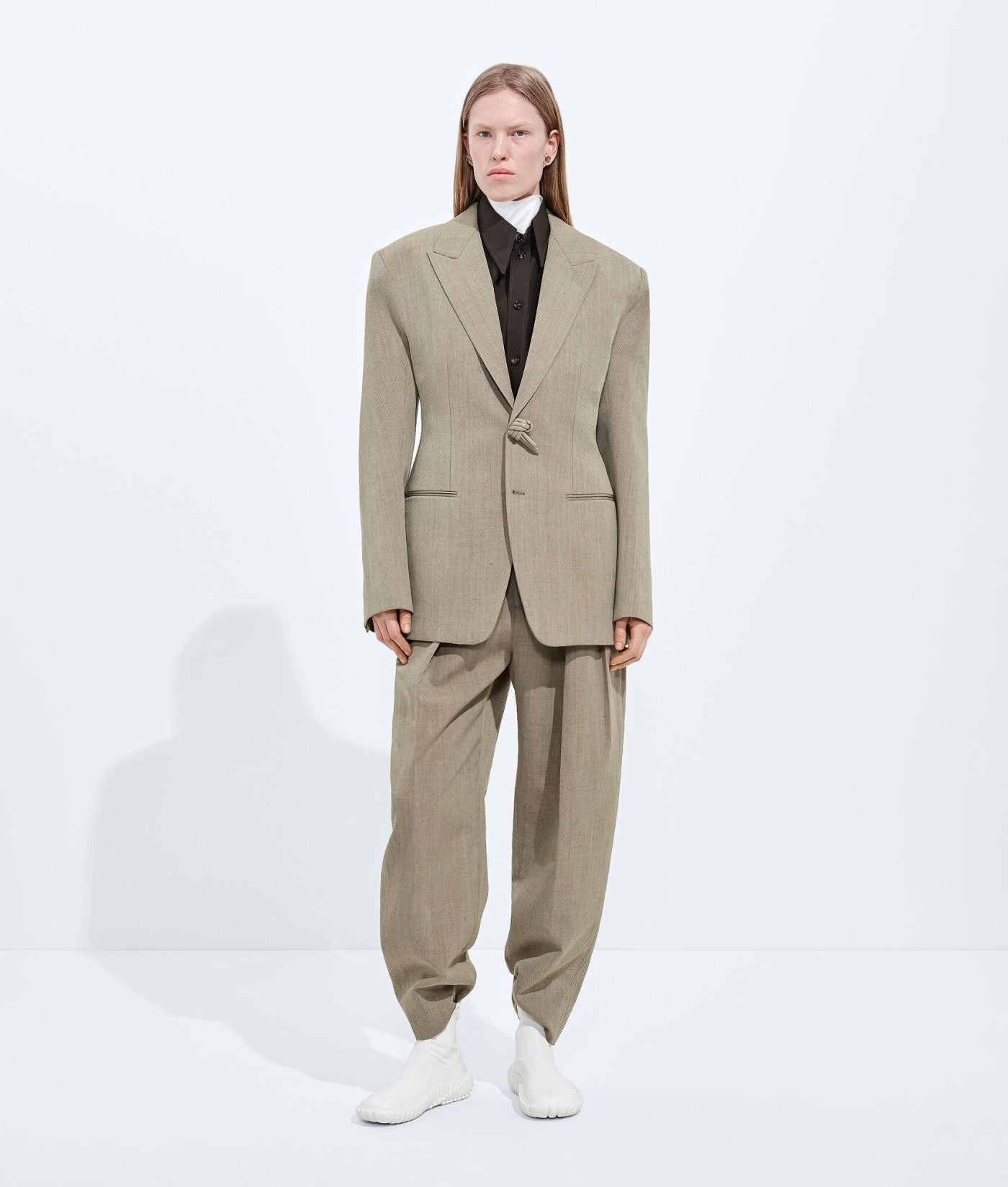 Wool And Linen Trousers
