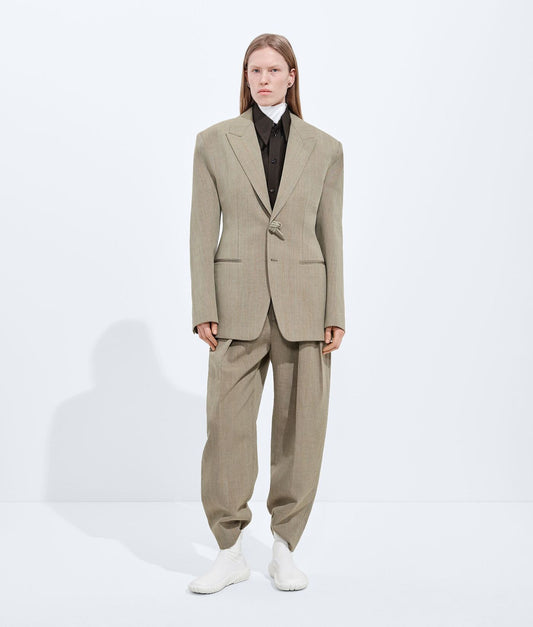 Wool And Linen Trousers