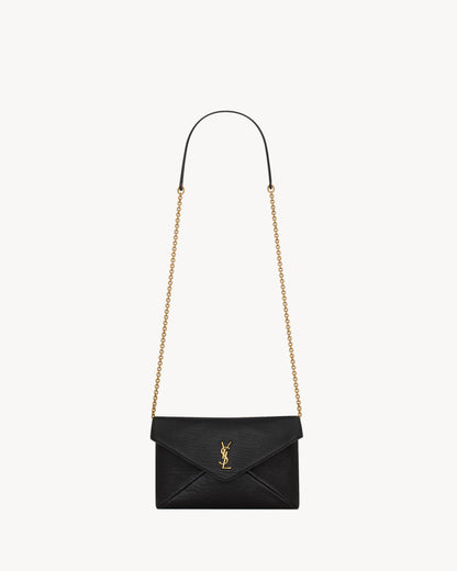 CASSANDRE small chain pouch in lambskin