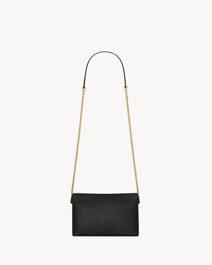 CASSANDRE small chain pouch in lambskin