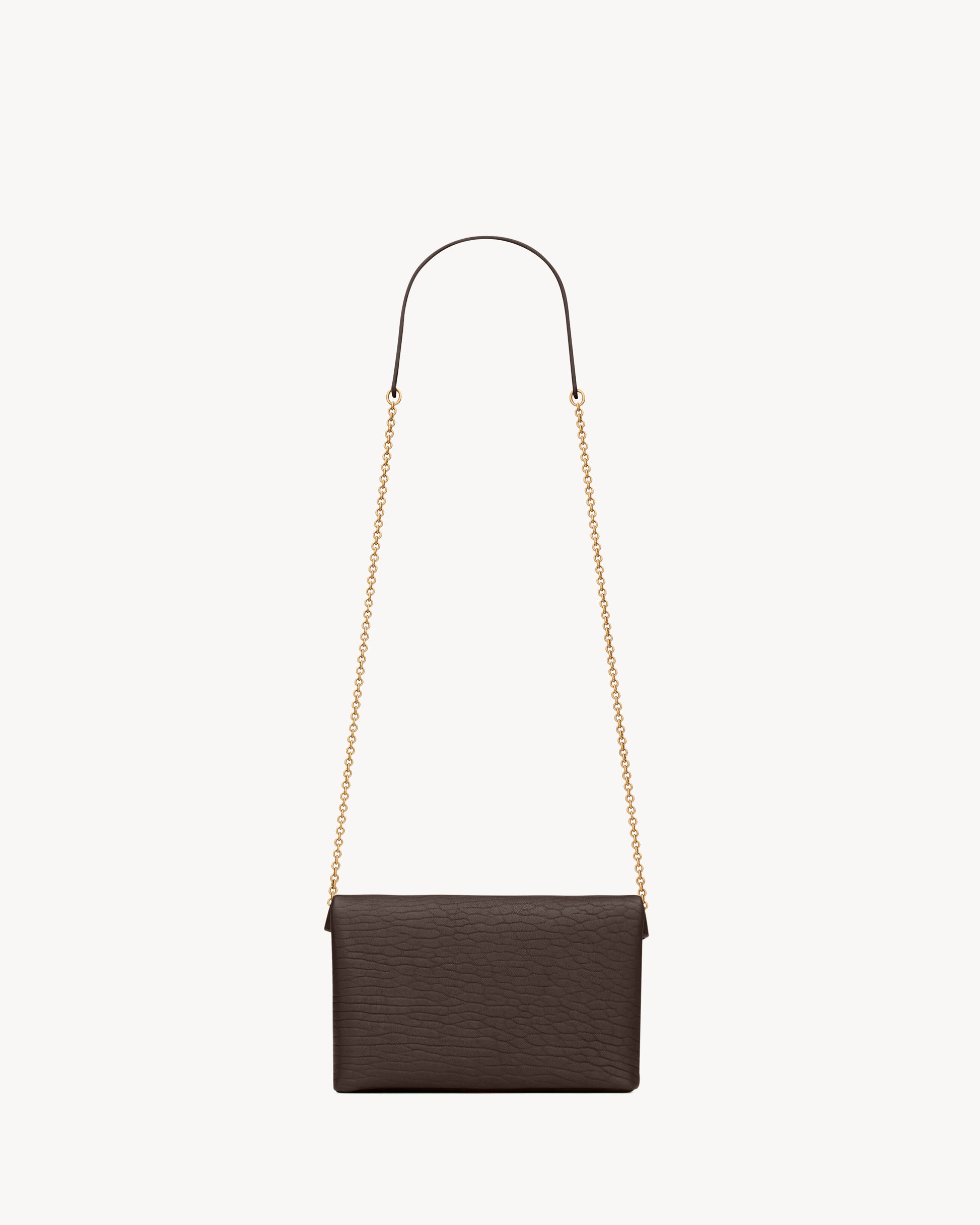CASSANDRE small chain pouch in lambskin