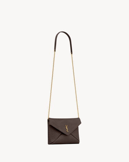 CASSANDRE small chain pouch in lambskin