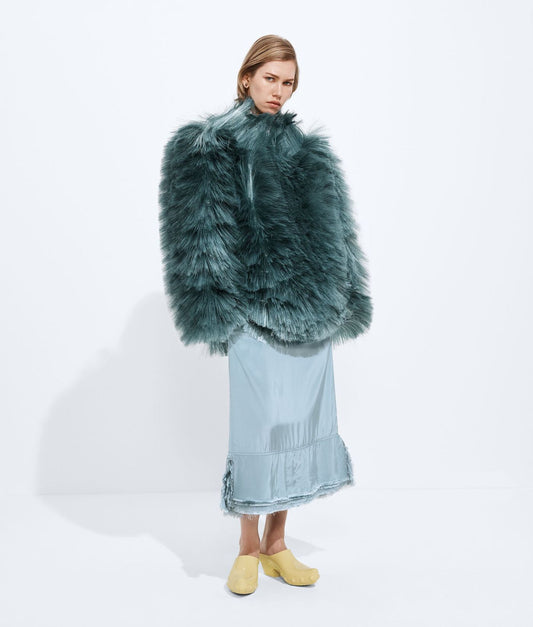 Washed Parachute Skirt