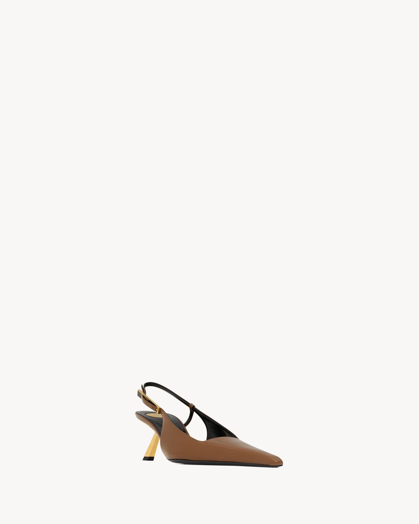 LEE slingback pumps in glazed leather