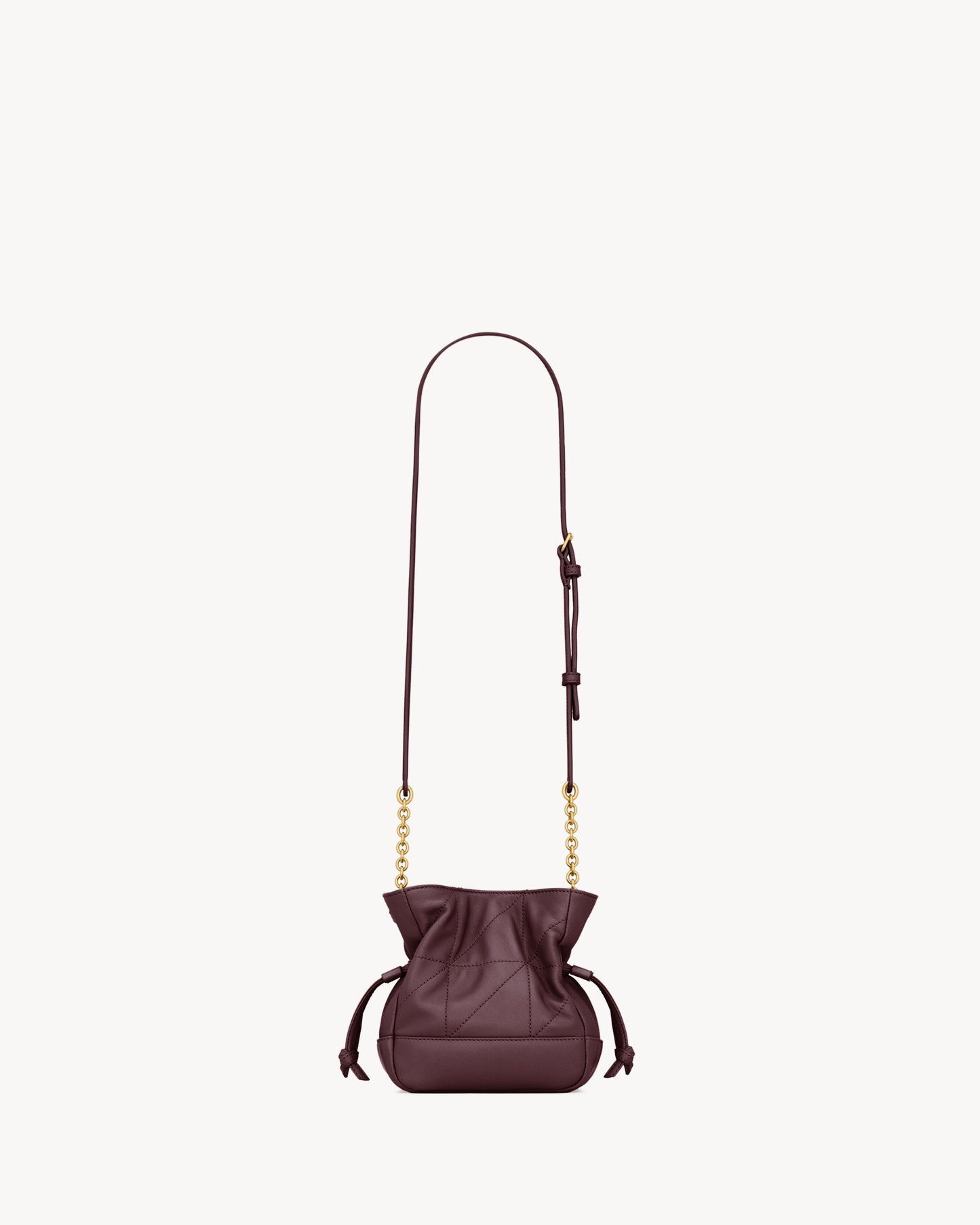 JAMIE mini shoulder pouch in lambskin