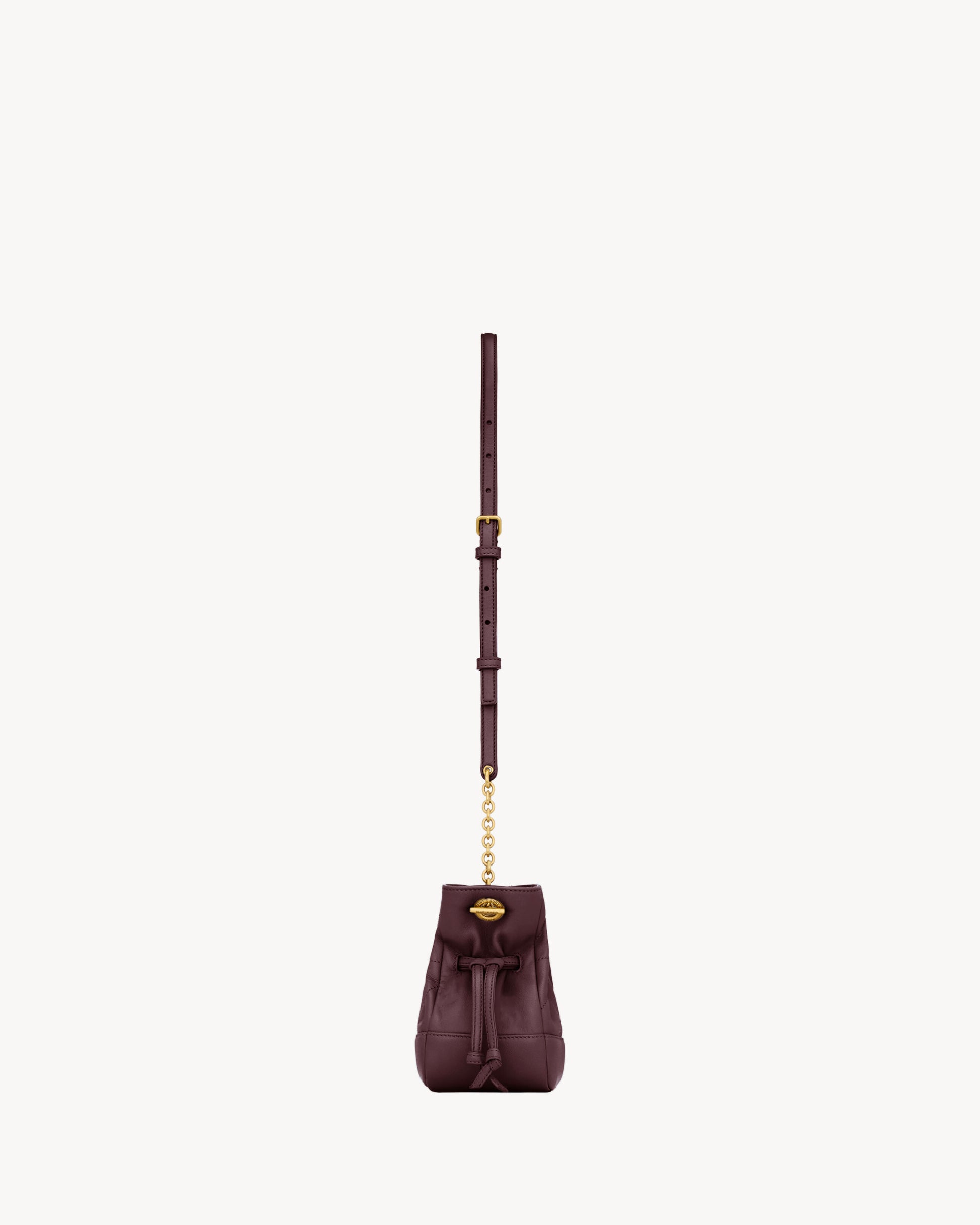 JAMIE mini shoulder pouch in lambskin