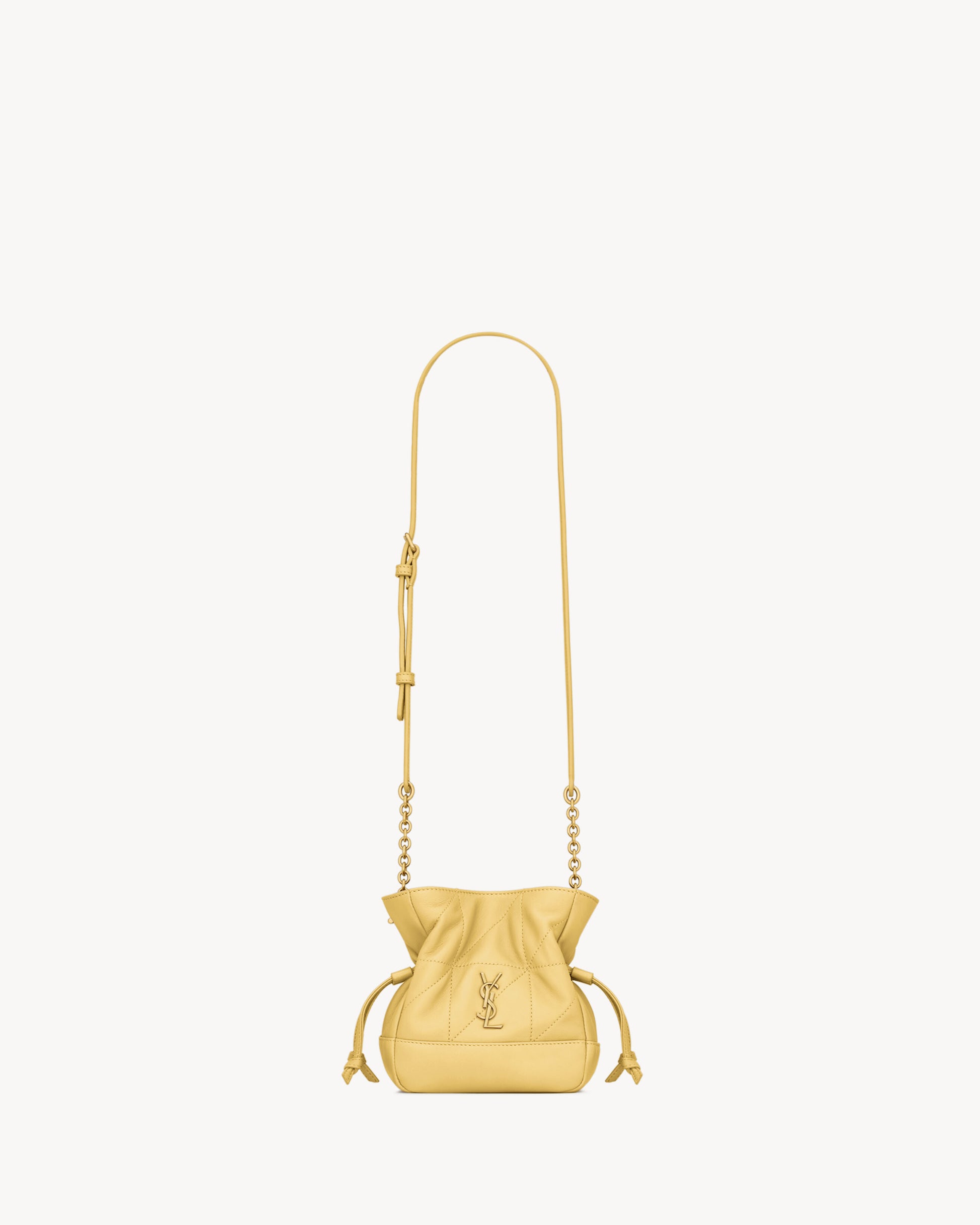 JAMIE mini shoulder pouch in lambskin