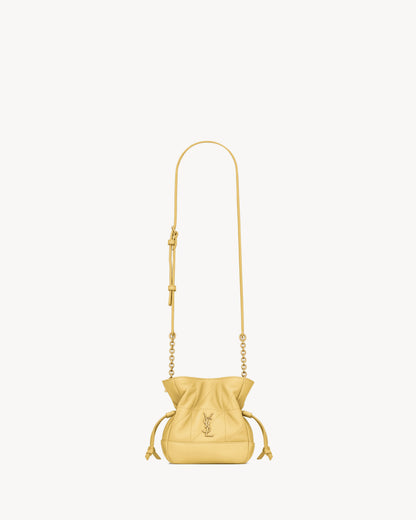 JAMIE mini shoulder pouch in lambskin