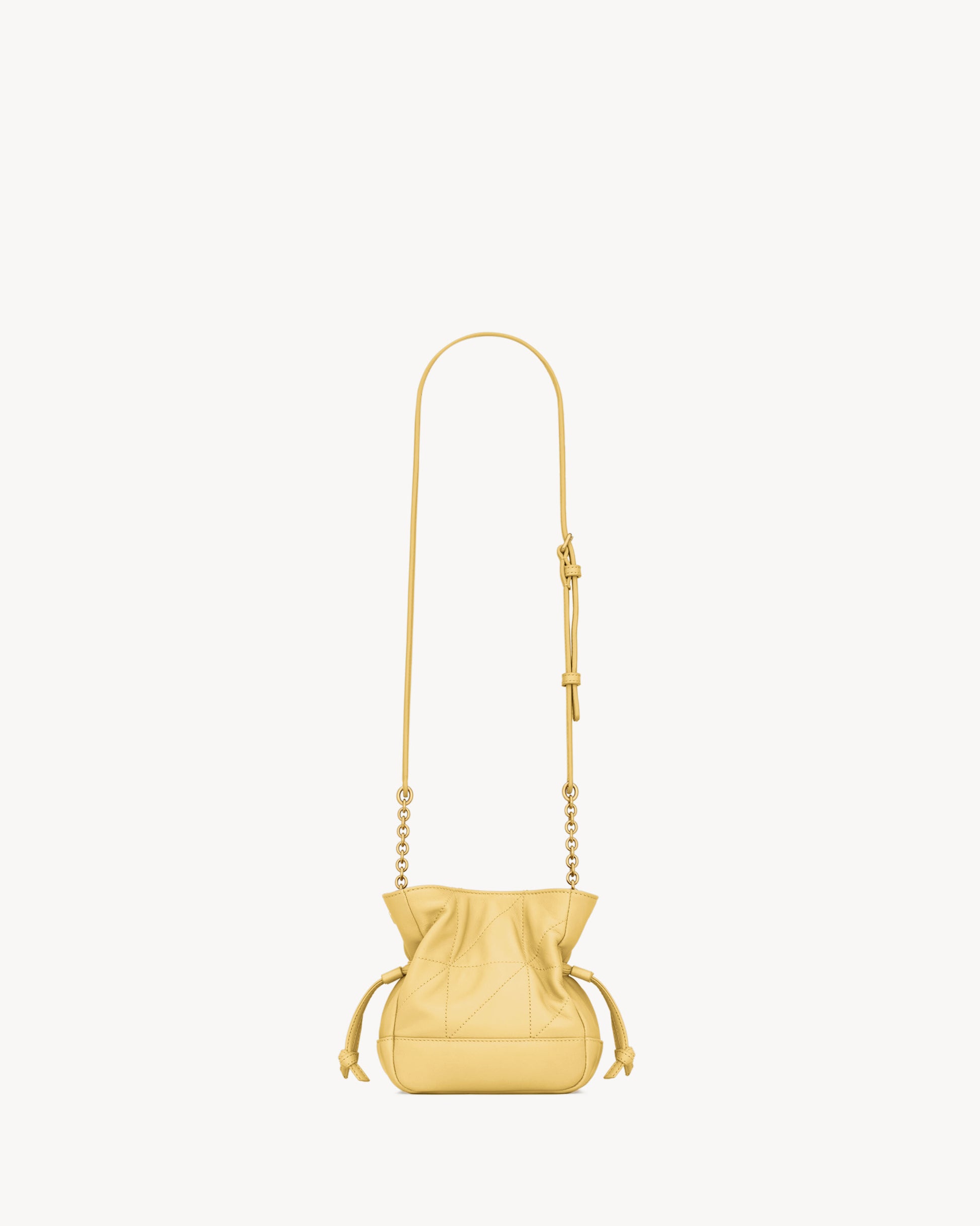 JAMIE mini shoulder pouch in lambskin
