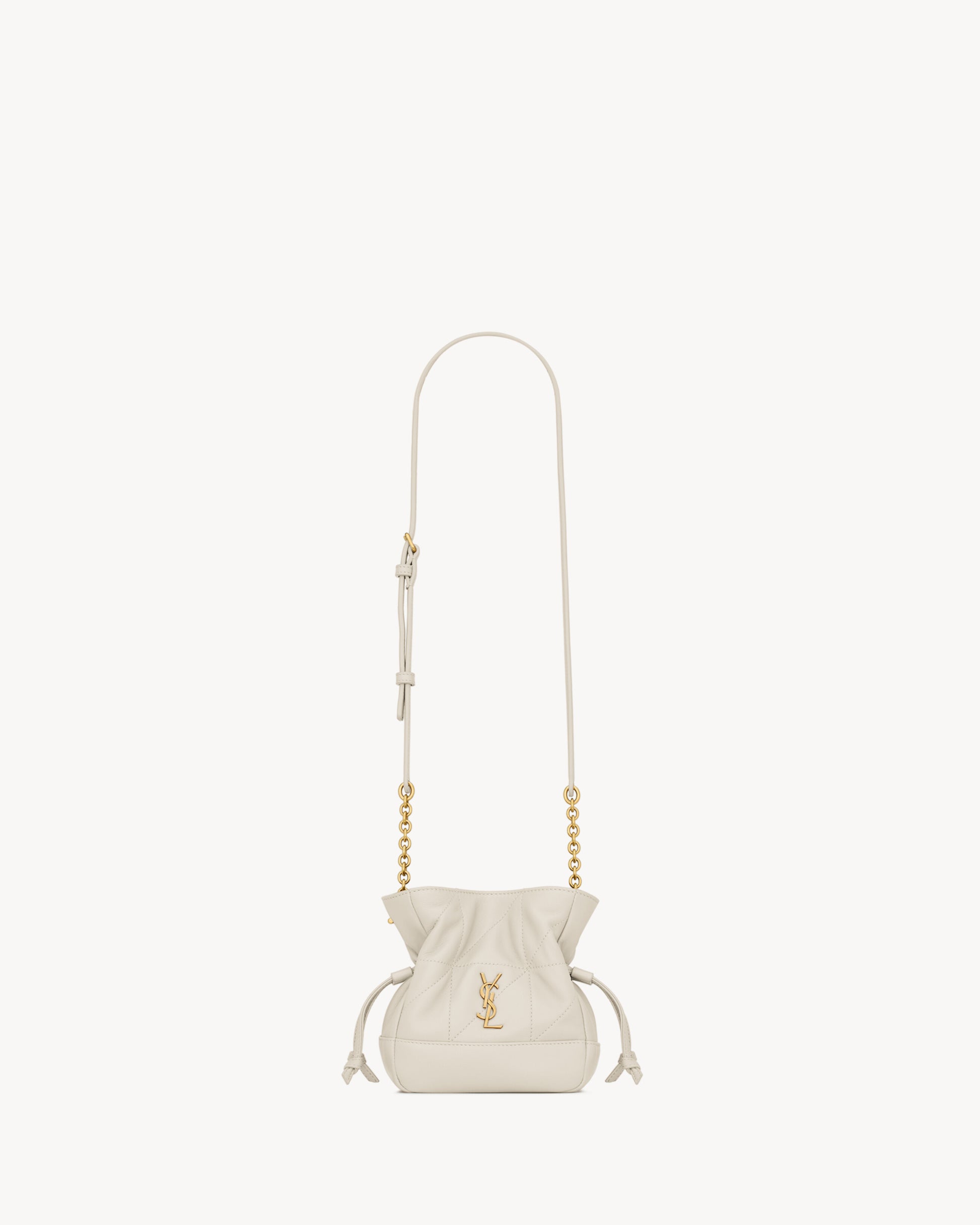 JAMIE mini shoulder pouch in lambskin