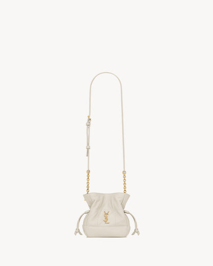 JAMIE mini shoulder pouch in lambskin