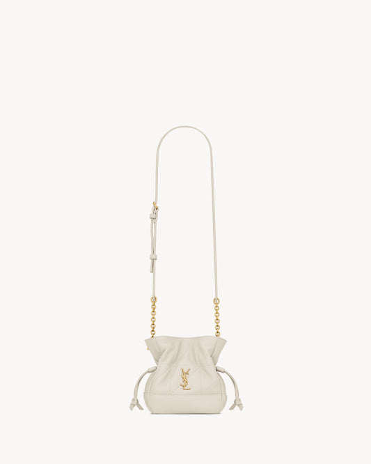 JAMIE mini shoulder pouch in lambskin
