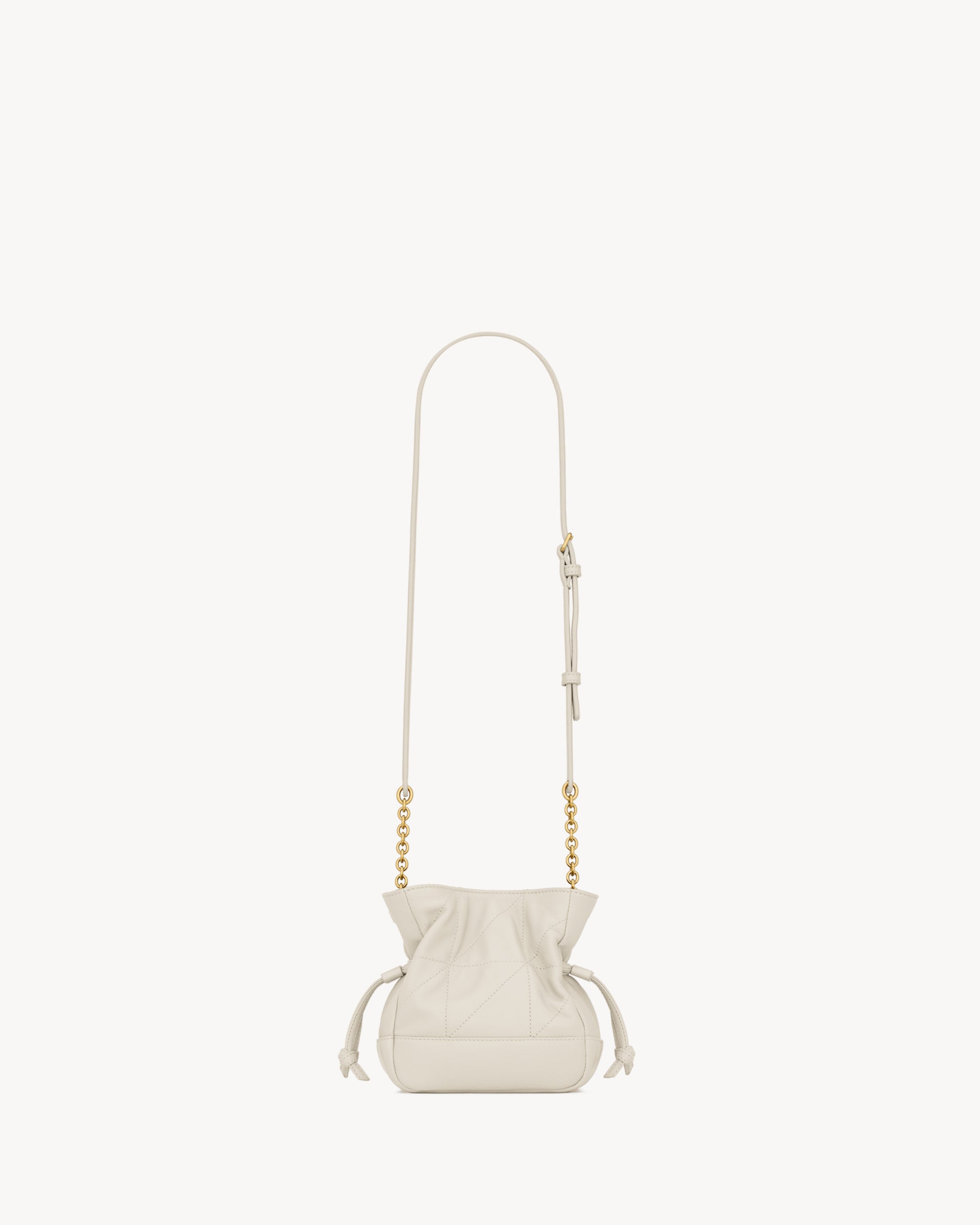 JAMIE mini shoulder pouch in lambskin