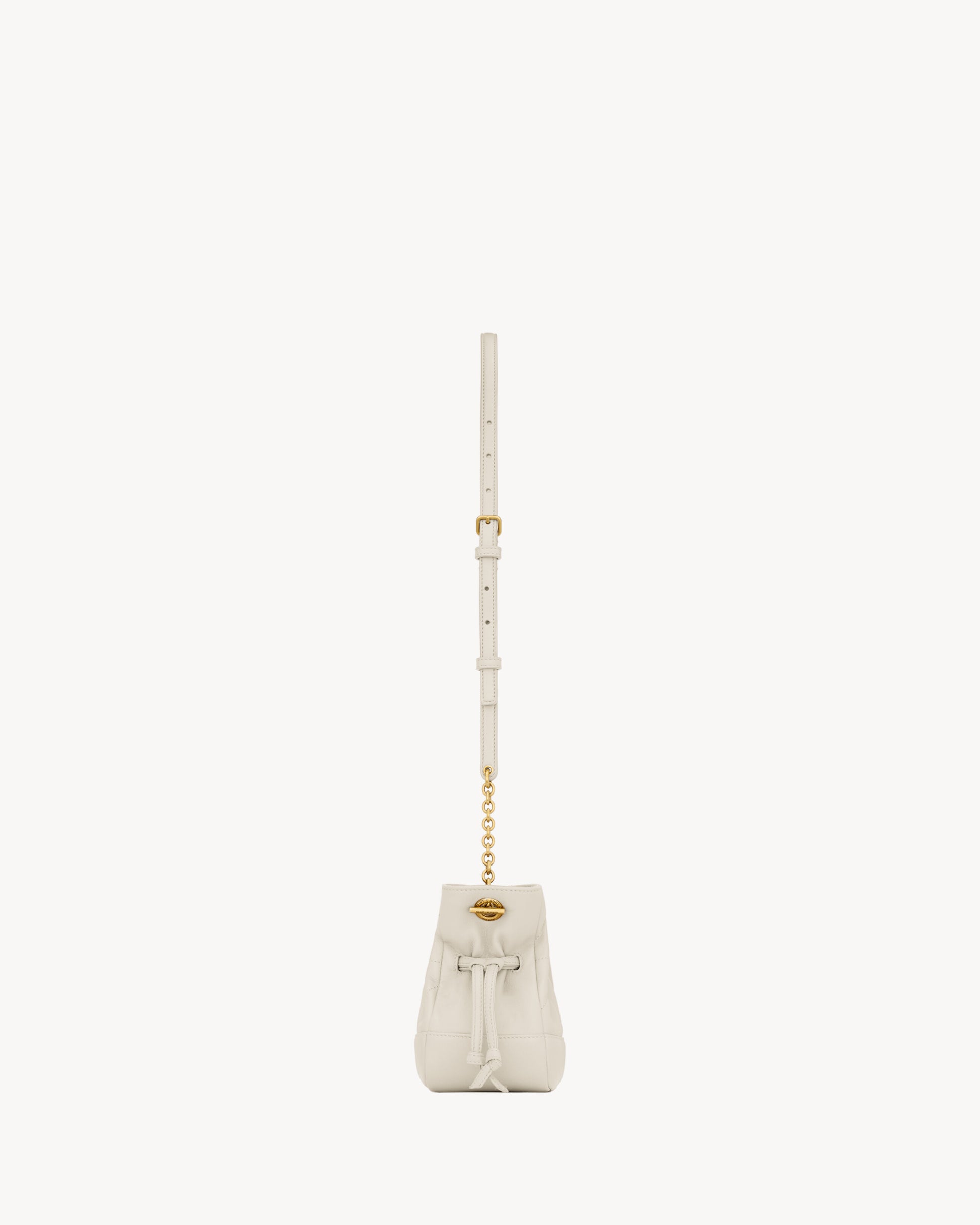 JAMIE mini shoulder pouch in lambskin