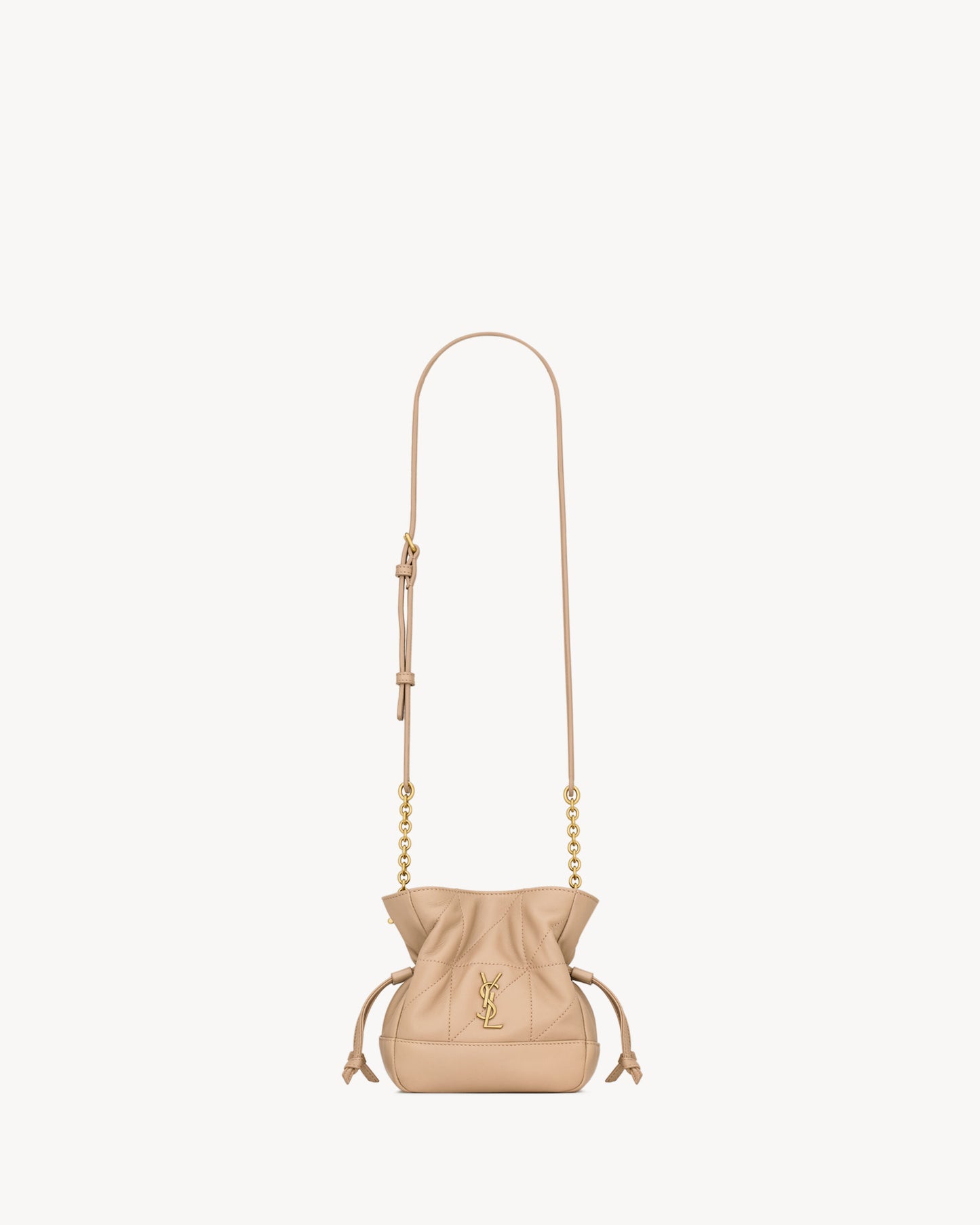 JAMIE mini shoulder pouch in lambskin