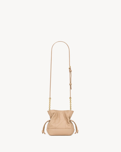 JAMIE mini shoulder pouch in lambskin