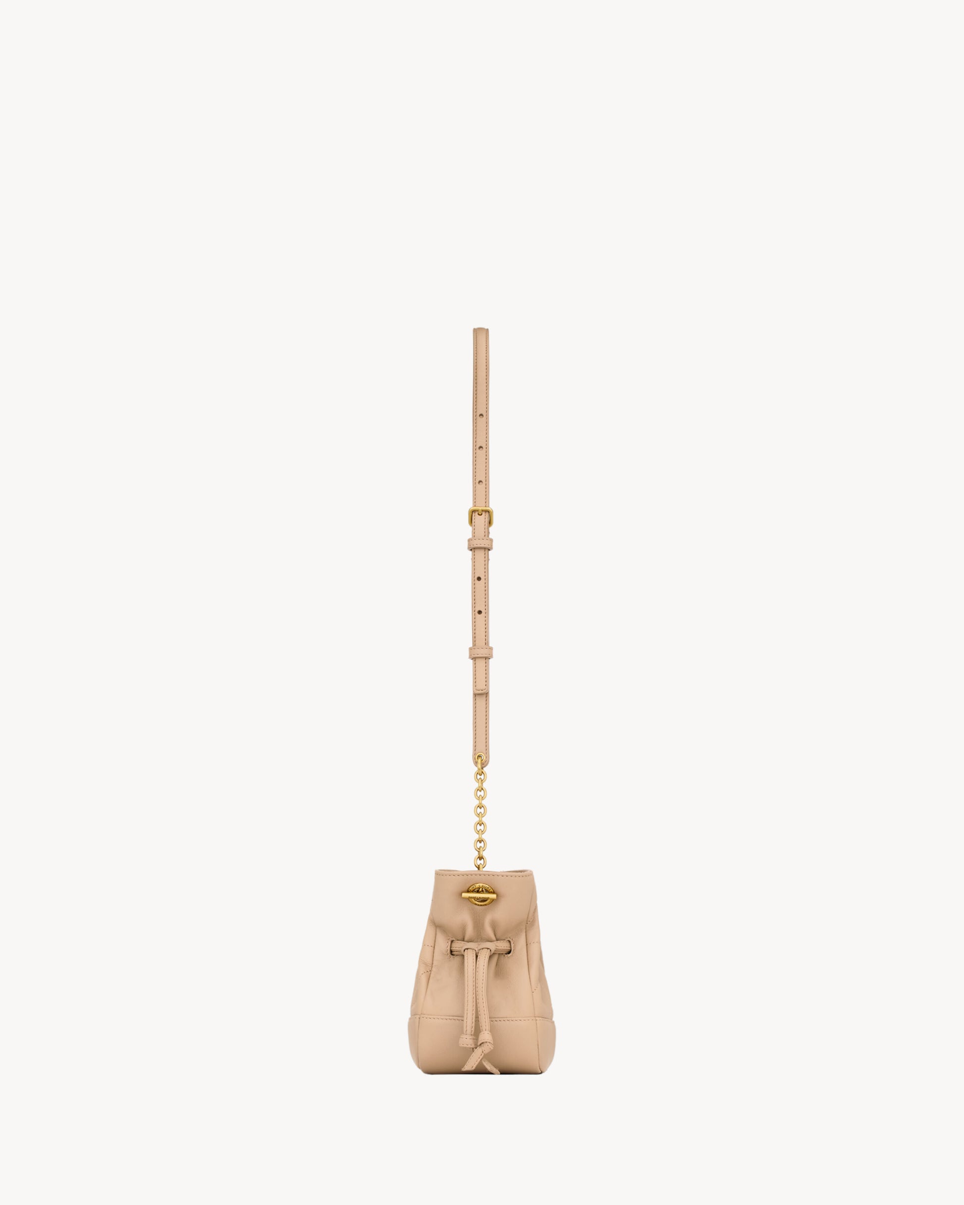 JAMIE mini shoulder pouch in lambskin