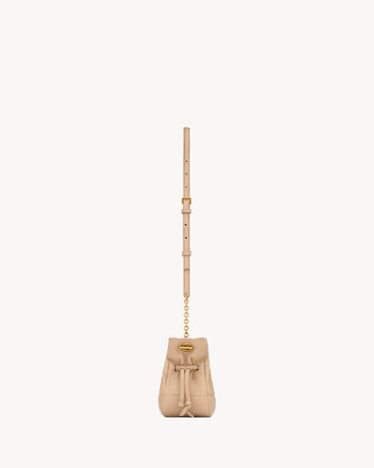 JAMIE mini shoulder pouch in lambskin