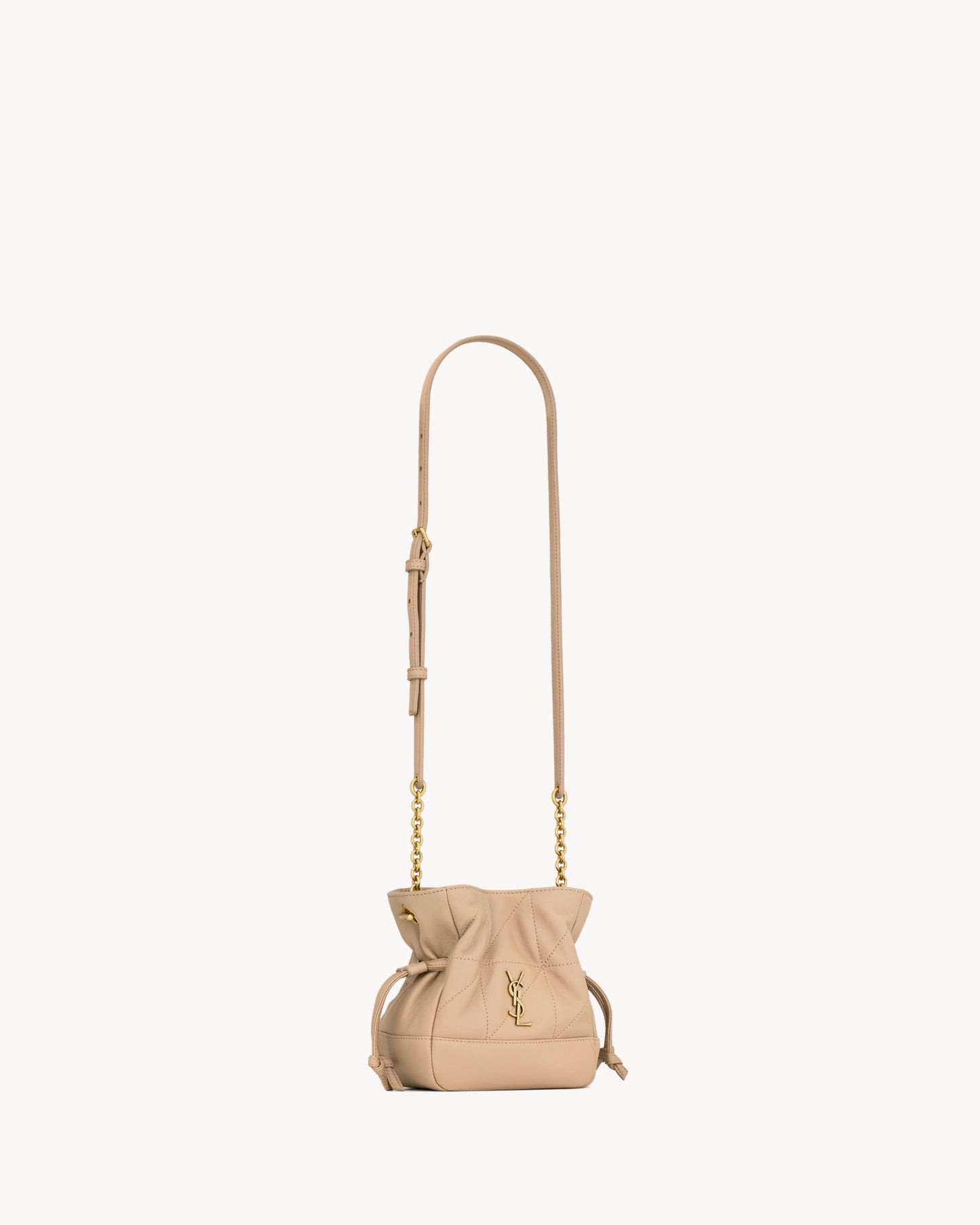 JAMIE mini shoulder pouch in lambskin
