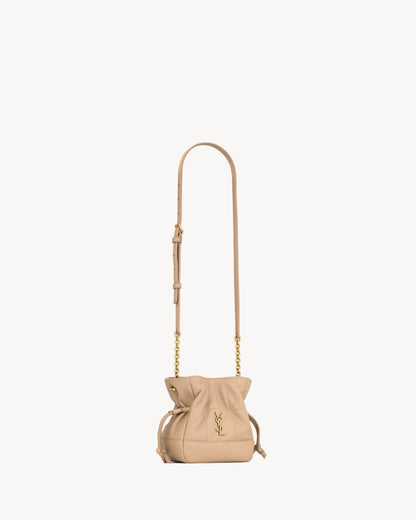 JAMIE mini shoulder pouch in lambskin