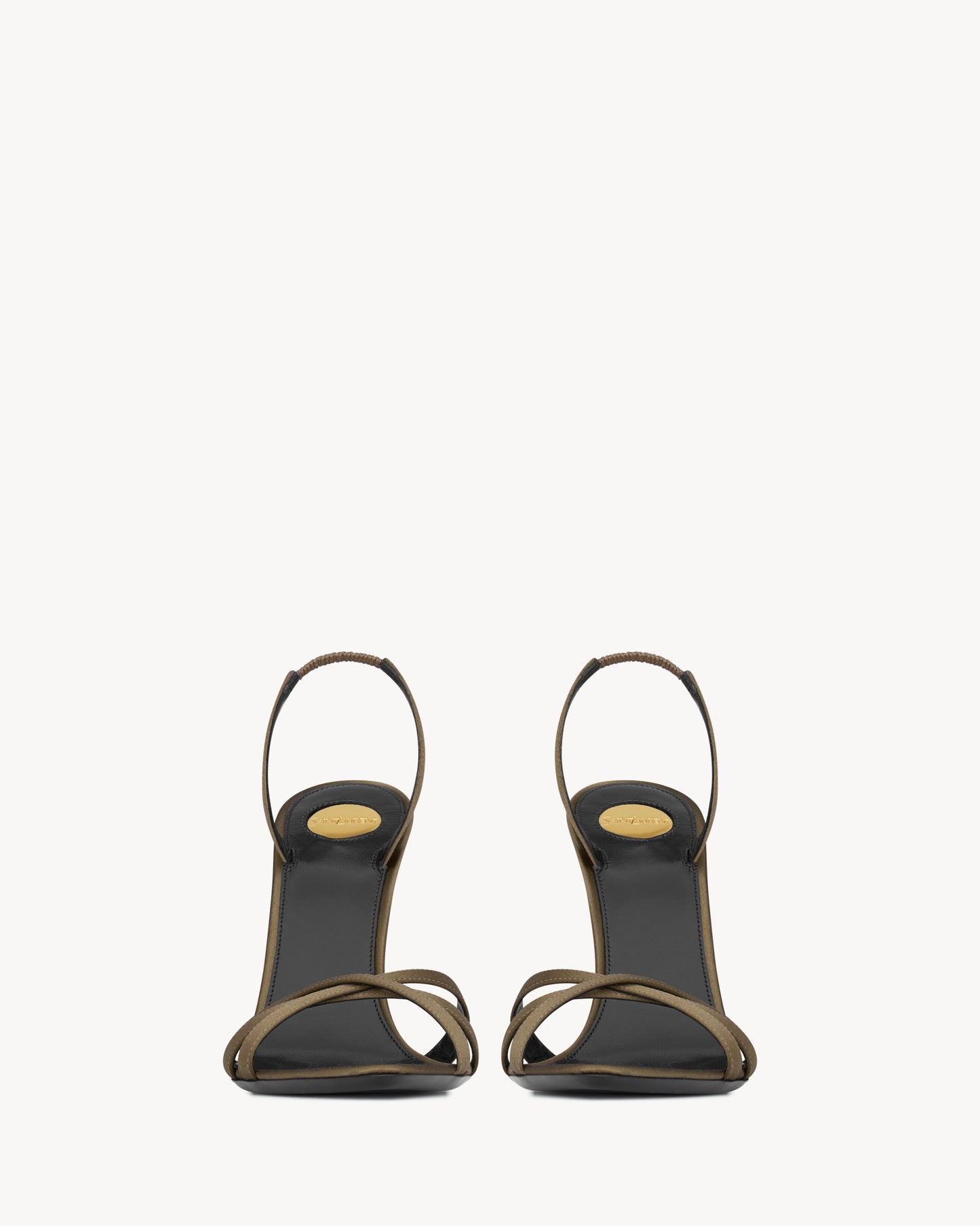 KATE sandals in satin crepe