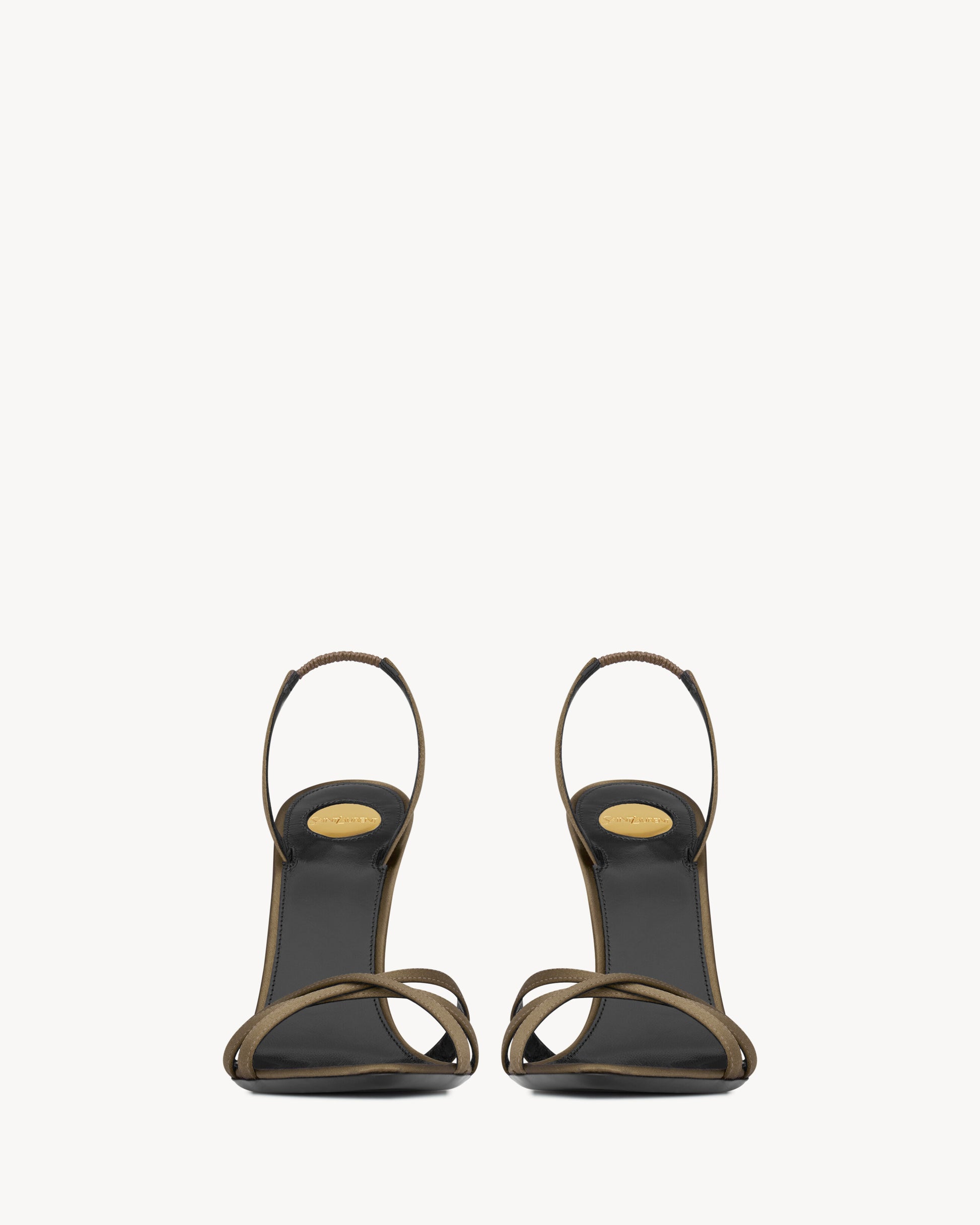 KATE sandals in satin crepe