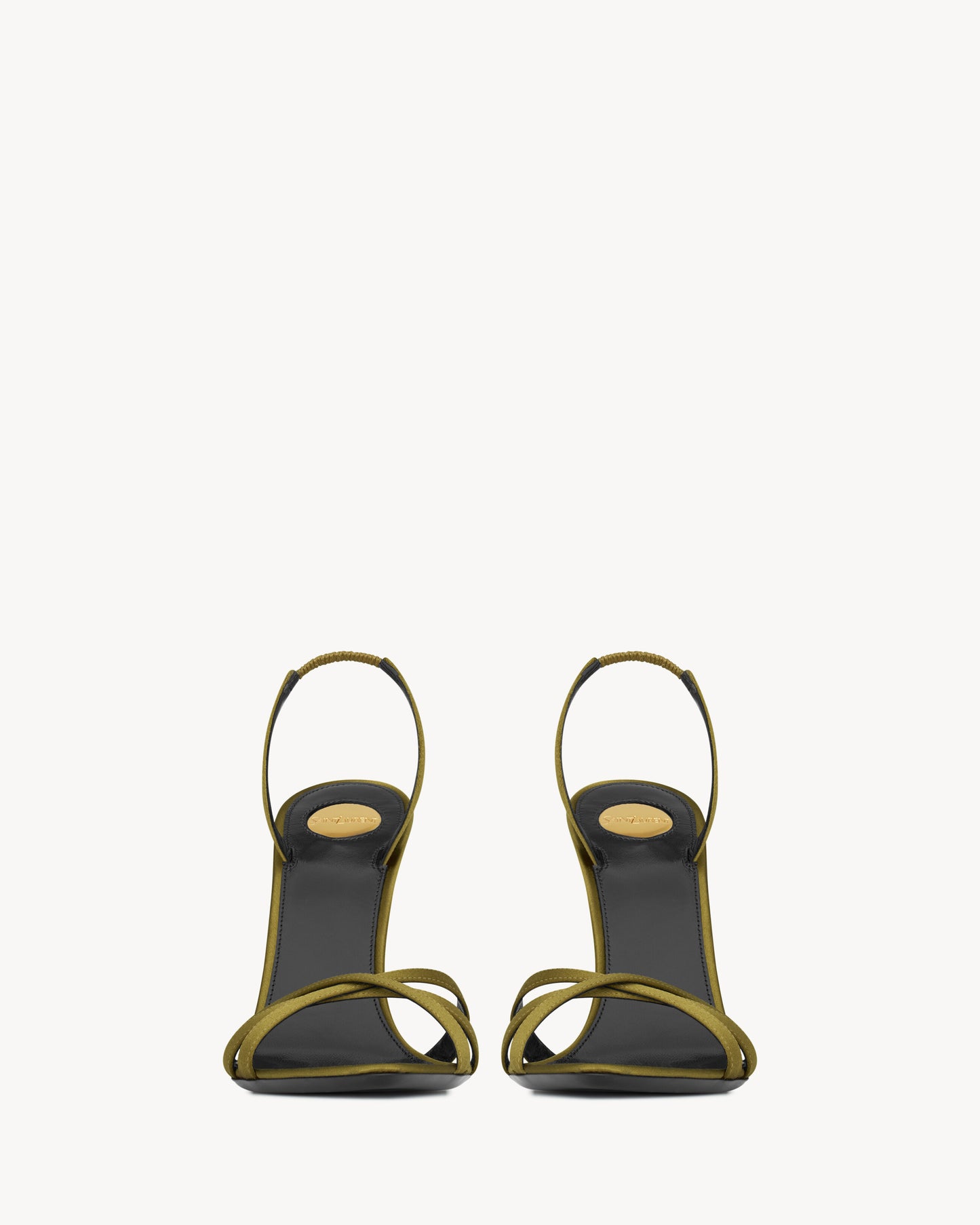 KATE sandals in satin crepe