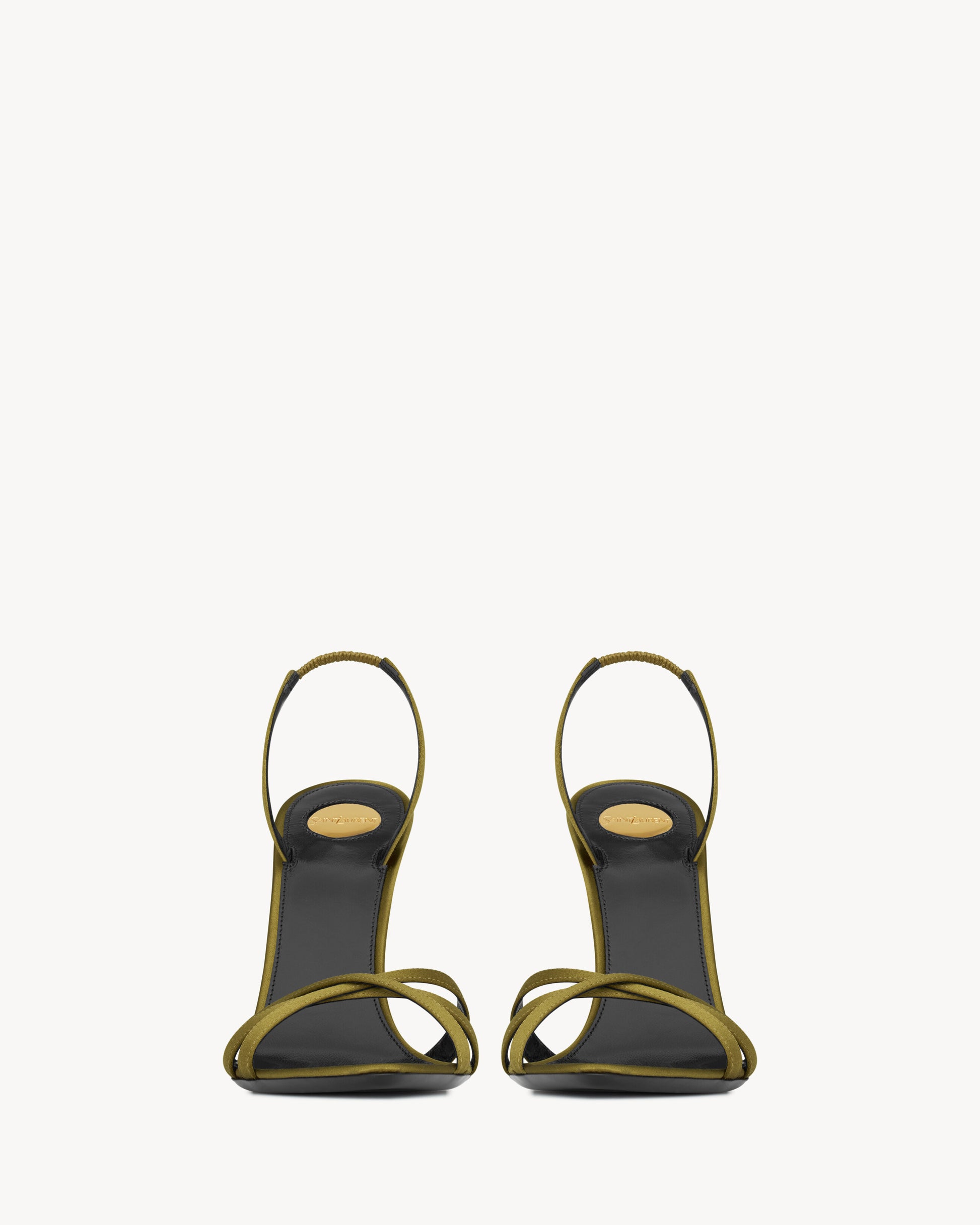 KATE sandals in satin crepe