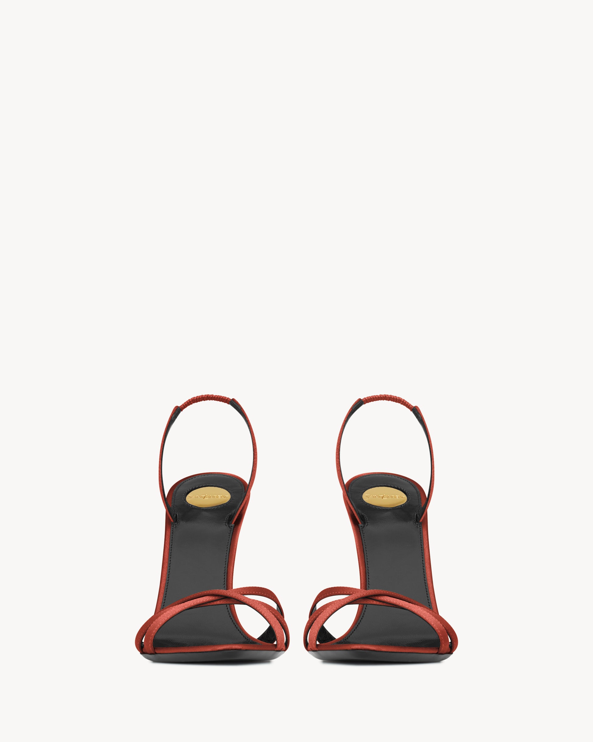 KATE sandals in satin crepe