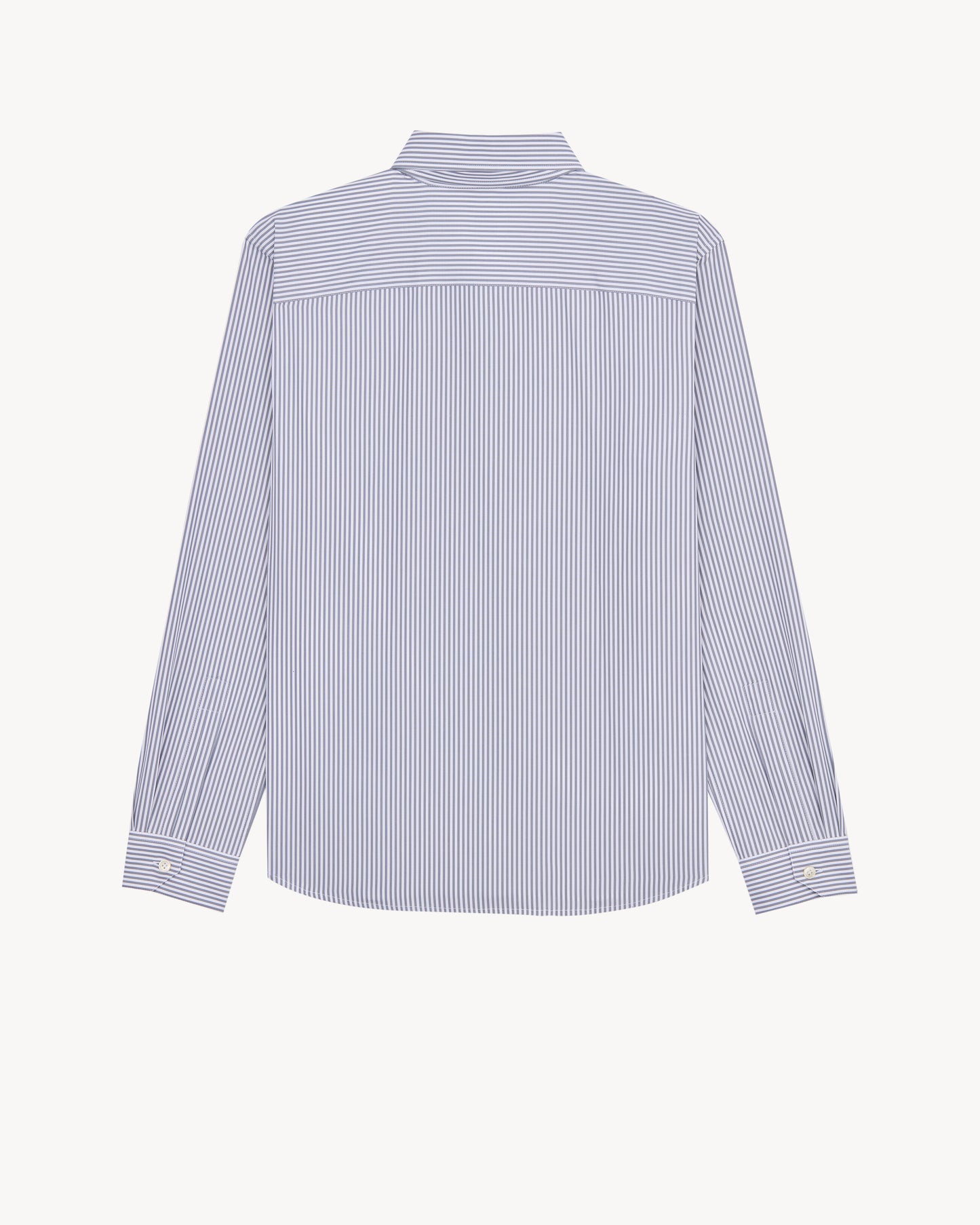 CASSANDRE shirt in striped cotton poplin