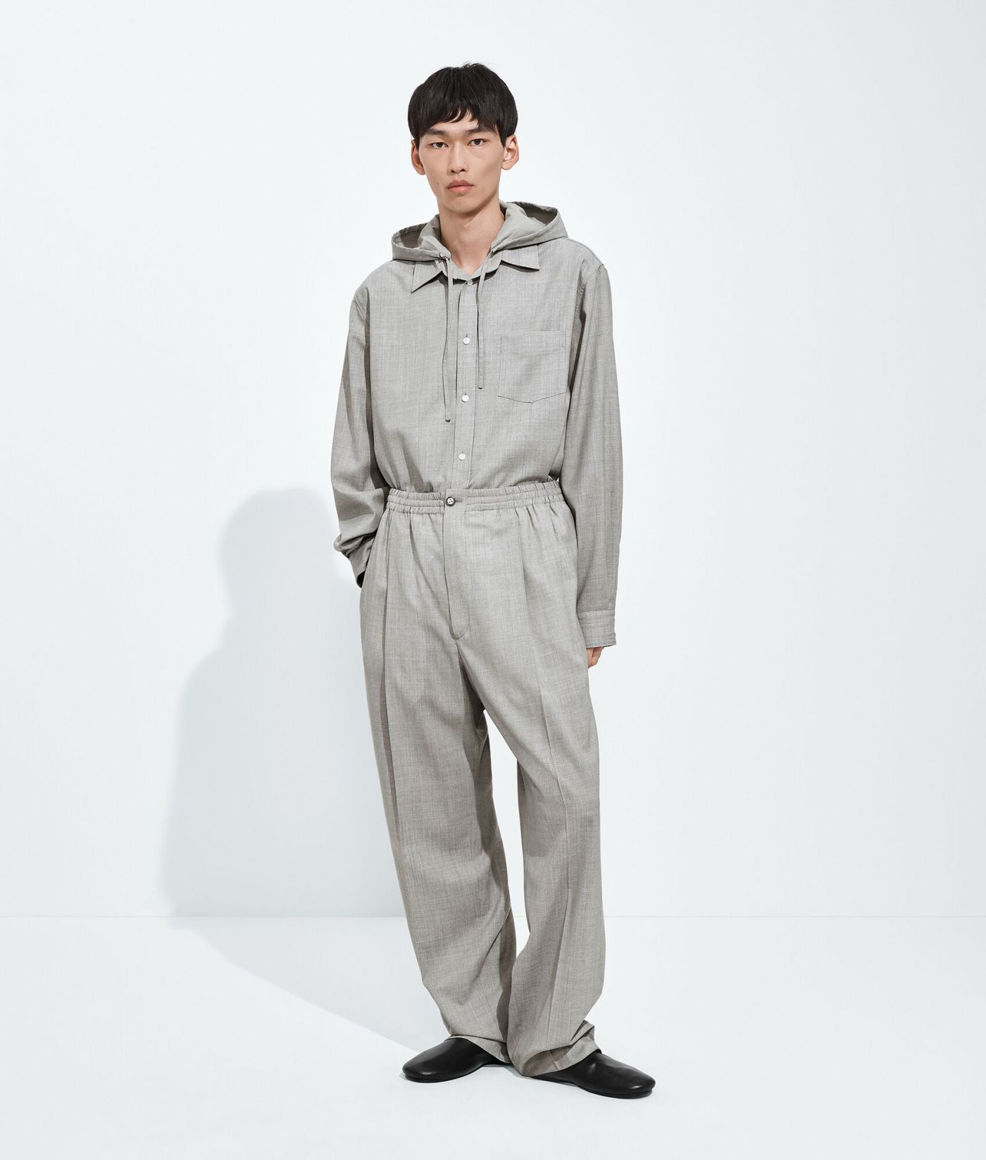 Light Wool Toile Trousers